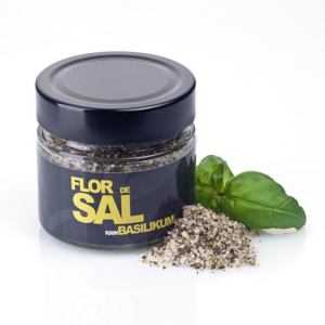 Flor de Sal Basilikum 100g