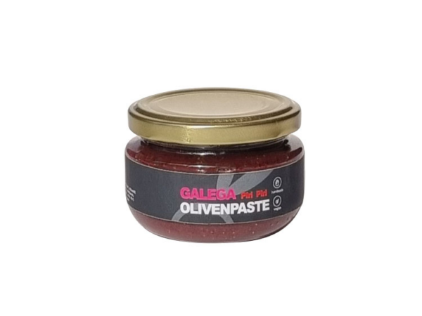 Olivenpaste schwarz Galega Piri Piri 100g