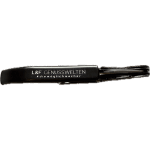 Kellnermesser "L&F GENUSSWELTEN" schwarz